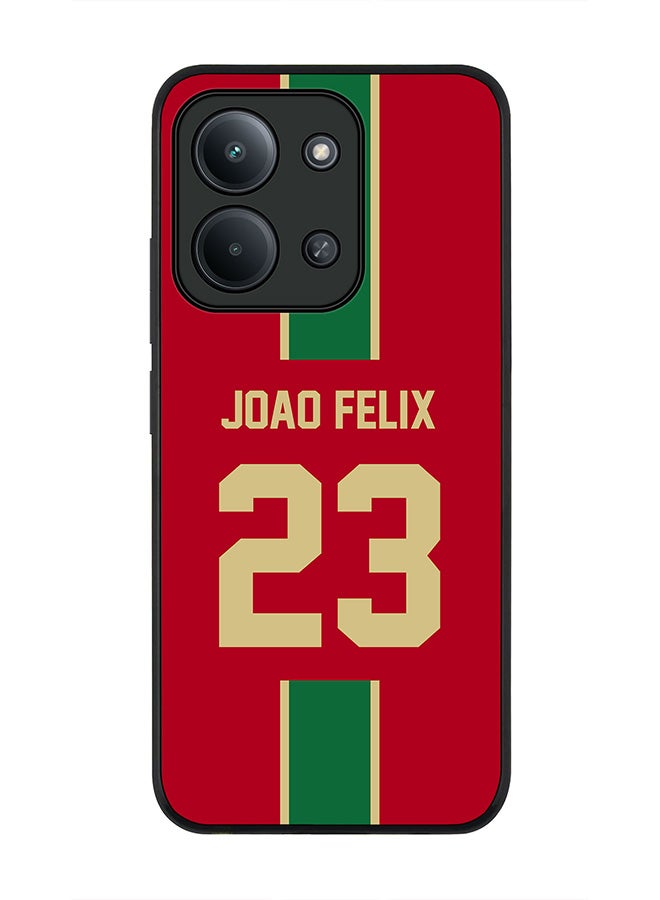 For Xiaomi Redmi 15C 4G Case,Slim fit Camera Protection, Shockproof Thin Phone cover  - Football - Portugal - Joao Felix